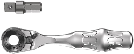 Carraca de puntas de 1⁄4" Wera Zyklop Mini 1