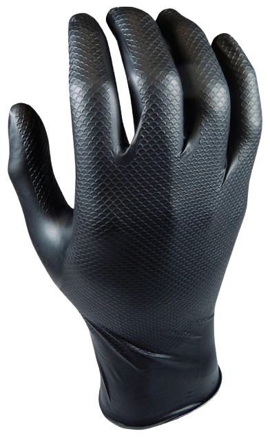 Caja de 50 guantes desechables Grippaz T10 nitrilo