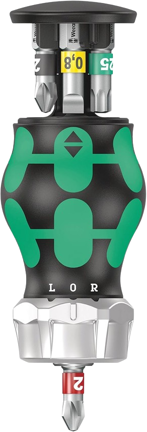 Destornillador con juego de puntas Wera Portapuntas profesional Referencia 05008884001