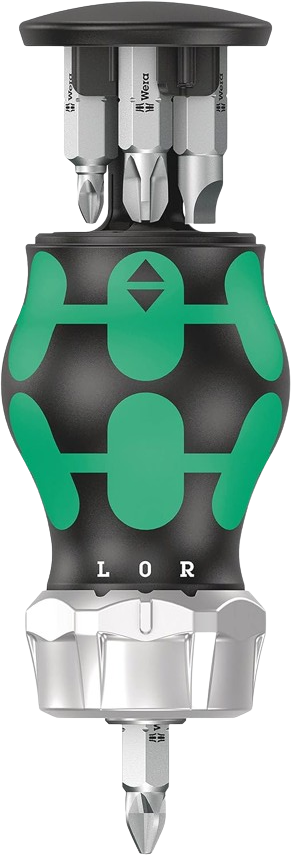 Destornillador con juego puntas Wera