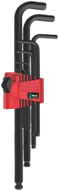 Juego 9 llaves acodadas métricas BlackLaser Wera
