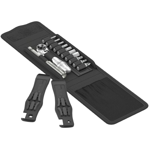 Set de herramientas para bicicleta Wera Bicycle Set 1 Carraca Zyklop Mini + puntas Referencia 05004170001