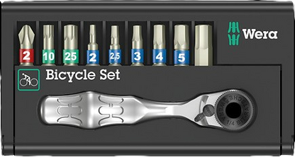Juego set bicicleta Wera 10 piezas
